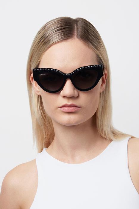 Jimmy Choo Sonja Sunglasses with Chain